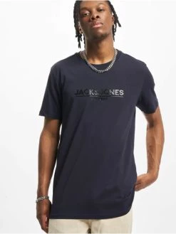 Jack & Jones Herren T-Shirt Blajadon In Blau