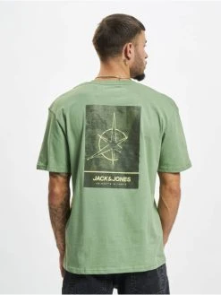 Jack & Jones Herren T-Shirt Terrain Crew Neck In Grün -Only & Sons Shop jack jones t shirt gruen 911794 1