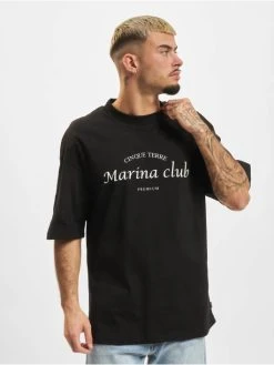 Jack & Jones Herren T-Shirt Akam Ocean In Schwarz