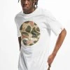 Jack & Jones Herren T-Shirt Camo In Weiß -Only & Sons Shop jack jones t shirt weiss 921946