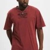 Karl Kani Herren T-Shirt Retro Washed In Rot