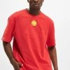 Karl Kani Herren T-Shirt Small Signature Smiley In Rot -Only & Sons Shop karl kani t shirt rot 902185