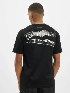 Les Hommes Herren T-Shirt Broken In Schwarz 5 Les Hommes Herren T-Shirt Broken In Schwarz -Only & Sons Shop les hommes t shirt schwarz 793355 1