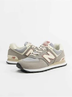 New Balance Sneaker Scarpa Lifestyle Unisex Suede Perf.leather In Grau