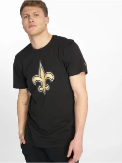NEW ERA Herren T-Shirt Team Logo New Orleans Saints In Schwarz