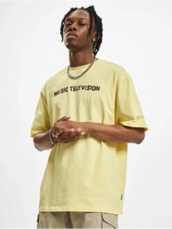 Only & Sons Herren T-Shirt MTV In Gelb