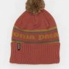 Patagonia Wintermütze Powder Town Park Stripe Knit In Rot -Only & Sons Shop patagonia wintermuetze rot 978911