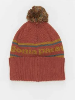 Patagonia Wintermütze Powder Town Park Stripe Knit In Rot -Only & Sons Shop patagonia wintermuetze rot 978911 1