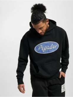 Pegador Herren Hoody West Oversized In Schwarz