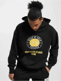 Pegador Herren Hoody Algon Oversized In Schwarz