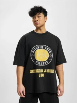 Pegador Herren T-Shirt Algon Oversized In Schwarz