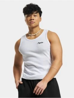 Pegador Herren Tank Tops Adera Ripp In Weiß