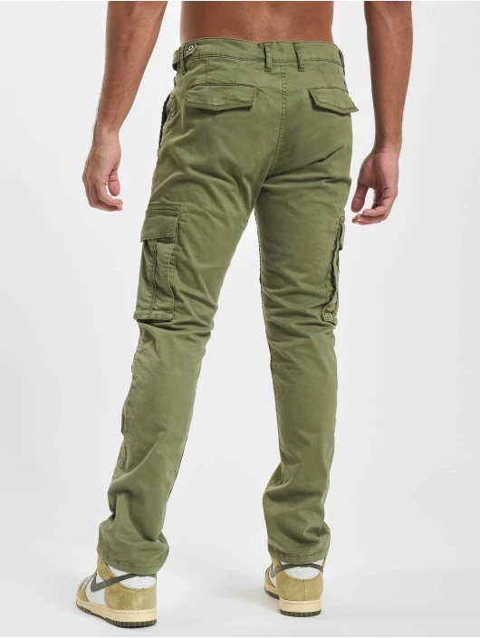 Petrol Industries Herren Cargohose Basic In Grün 4 Petrol Industries Herren Cargohose Basic In Grün – Bild 2