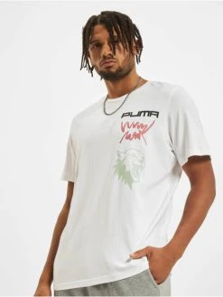 Puma Herren T-Shirt 4th Quarter In Weiß