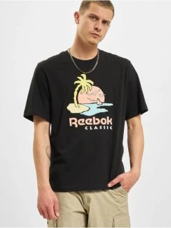 Reebok Herren T-Shirt Summer Graphic In Schwarz