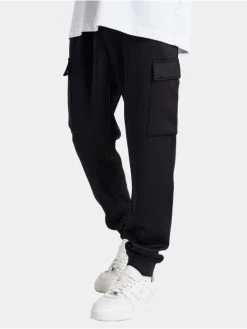 Sik Silk Herren Cargohose Exhibit Cuffed In Schwarz