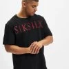 Sik Silk Herren T-Shirt Rhinestone Straight Hem In Schwarz -Only & Sons Shop sik silk t shirt schwarz 901945