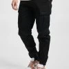 SIXTH JUNE Herren Cargohose Fitted With Zipper In Schwarz -Only & Sons Shop sixth june cargohose schwarz 955348