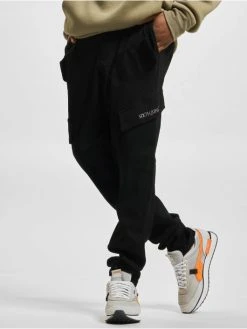 SIXTH JUNE Herren Cargohose Stretch Cargo In Schwarz