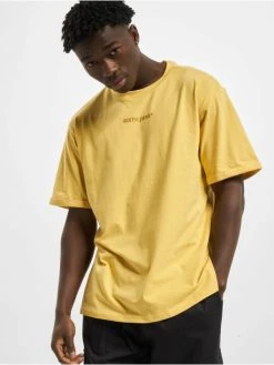 SIXTH JUNE Herren T-Shirt Basic Logo In Gelb