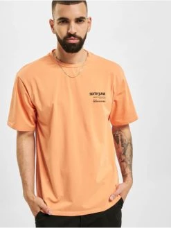 SIXTH JUNE Herren T-Shirt Barcode In Orange