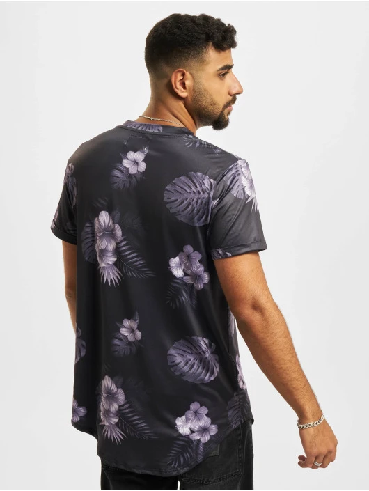 SIXTH JUNE Herren T-Shirt Bw Palm In Schwarz 4 SIXTH JUNE Herren T-Shirt Bw Palm In Schwarz – Bild 2