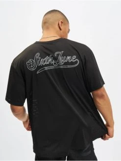 SIXTH JUNE Herren T-Shirt Mesh In Schwarz -Only & Sons Shop sixth june t shirt schwarz 897656 1