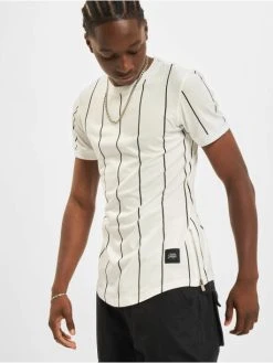 SIXTH JUNE Herren T-Shirt Lines In Weiß