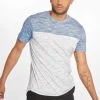 Southpole Herren T-Shirt Color Block Tech In Blau