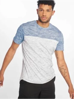 Southpole Herren T-Shirt Color Block Tech In Blau