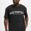 Southpole Herren T-Shirt Puffer Print In Schwarz