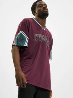 Starter Herren T-Shirt Star Sleeve Sports In Violet