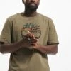Timberland Herren T-Shirt Camo Tree Logo In Grün -Only & Sons Shop timberland t shirt gruen 920355