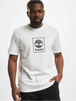 Timberland Herren T-Shirt Tree Logo In Weiß