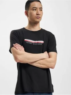 Tommy Hilfiger Herren T-Shirt CN SS In Schwarz