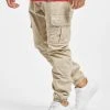 URBAN CLASSICS Herren Cargohose Cargo Jogging In Beige