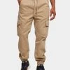 URBAN CLASSICS Herren Cargohose Military In Beige