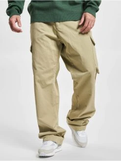 URBAN CLASSICS Herren Cargohose Straight Leg In Beige