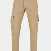 URBAN CLASSICS Herren Cargohose Washed Cargo Twill In Beige -Only & Sons Shop urban classics cargohose beige 950912