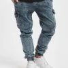 URBAN CLASSICS Herren Cargohose Denim Cargo In Blau -Only & Sons Shop urban classics cargohose blau 869660