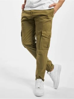 URBAN CLASSICS Herren Cargohose Tapered In Olive