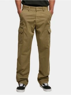 URBAN CLASSICS Herren Cargohose Straight Leg In Olive