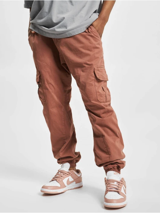 URBAN CLASSICS Herren Cargohose Cargo Jogging In Orange 3 URBAN CLASSICS Herren Cargohose Cargo Jogging In Orange