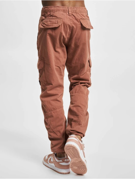 URBAN CLASSICS Herren Cargohose Cargo Jogging In Orange 4 URBAN CLASSICS Herren Cargohose Cargo Jogging In Orange – Bild 2