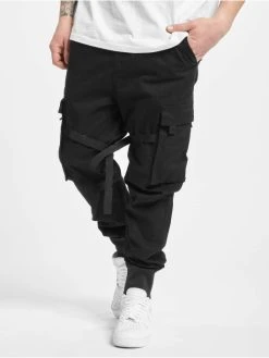 URBAN CLASSICS Herren Cargohose Tactical In Schwarz