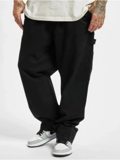 URBAN CLASSICS Herren Cargohose Carpenter In Schwarz