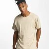 URBAN CLASSICS Herren T-Shirt Lace Up Long In Beige -Only & Sons Shop urban classics t shirt beige 400057