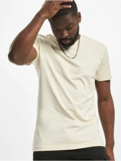 URBAN CLASSICS Herren T-Shirt Basic In Beige