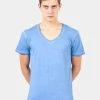 URBAN CLASSICS Herren T-Shirt Spray Dye In Blau -Only & Sons Shop urban classics t shirt blau 102645