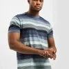URBAN CLASSICS Herren T-Shirt Yarn Dyed Sunrise Stripe In Blau -Only & Sons Shop urban classics t shirt blau 750969